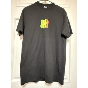 Men's‎ Undefeated Black Shirt With Logo Size Small